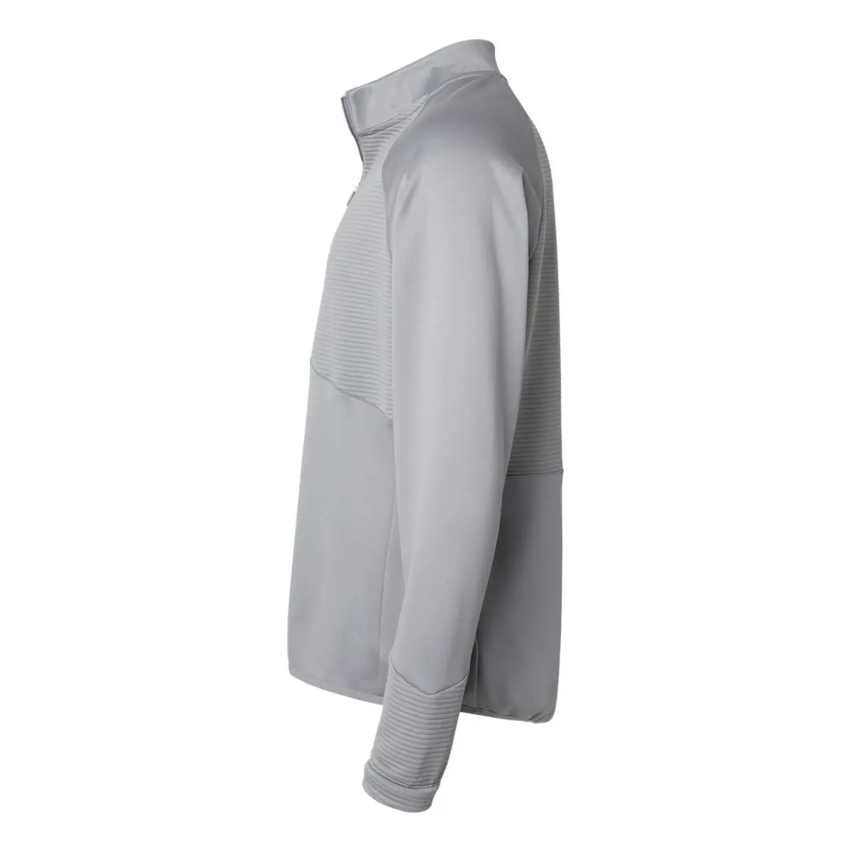 Adidas clothing - Adidas Quarter-Zip - Black, Navy, Grey, Crimson, Main: Grey Three 1