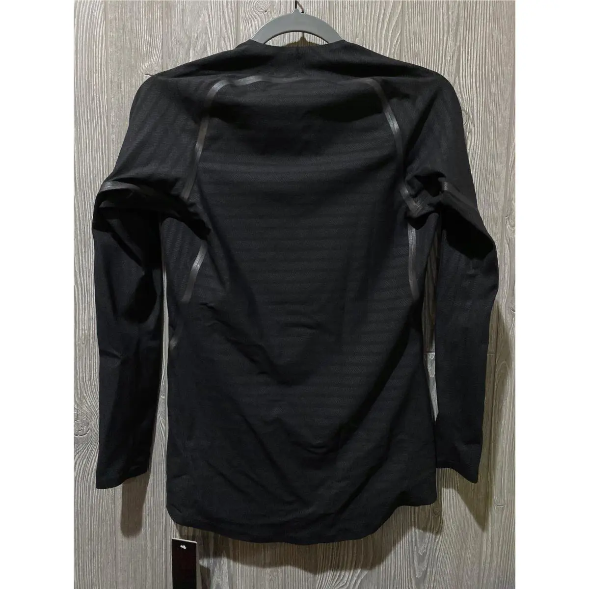 Adidas clothing - ADIDAS Alphaskin 360 Compression Black Long Sleeve Crew Tee Shirt - CF7163 - Black, Main: Black 5