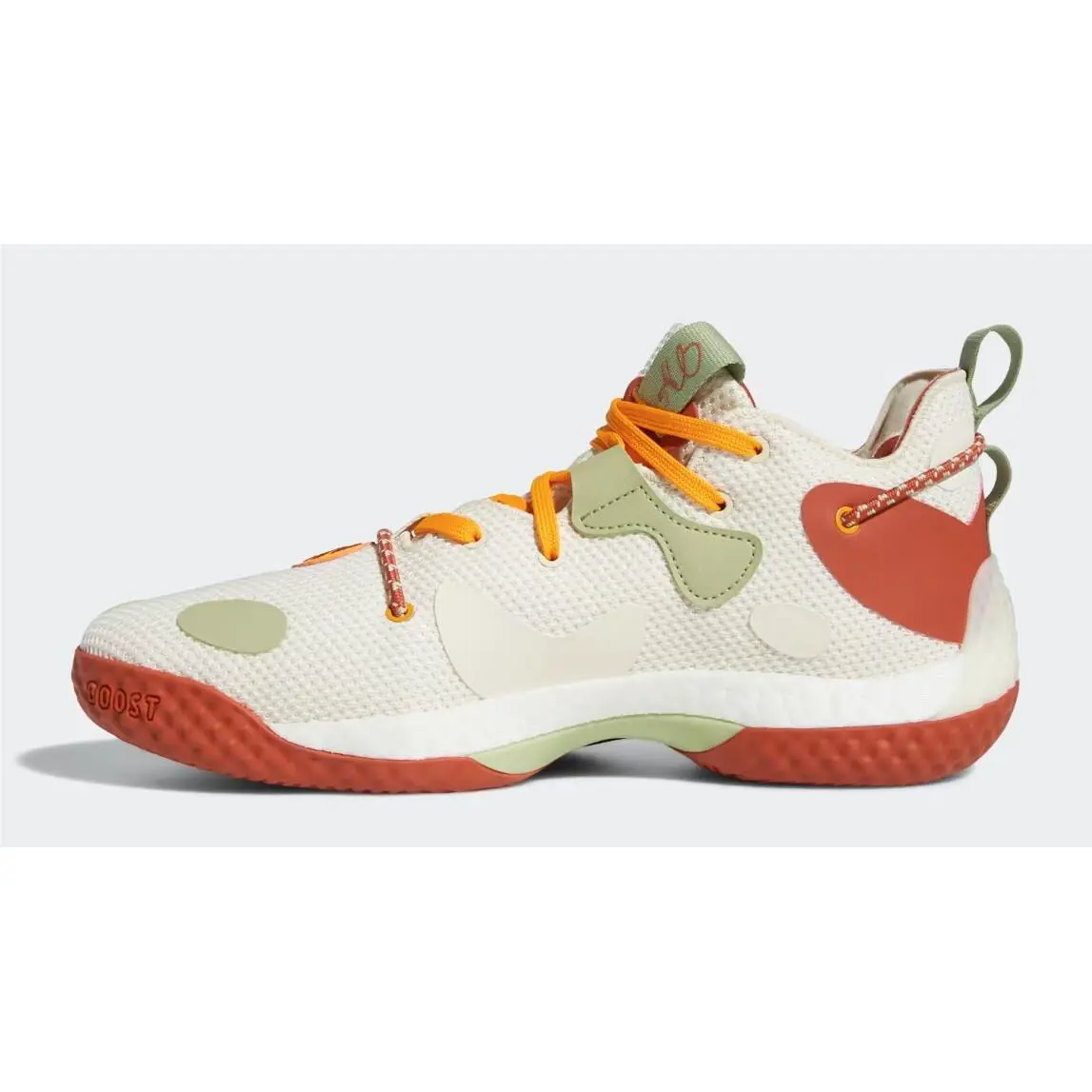 Adidas shoes - adidas Harden Vol. 6 - Harden - GW9030 - Wonder White/Magic Lime/Altered Amber 0