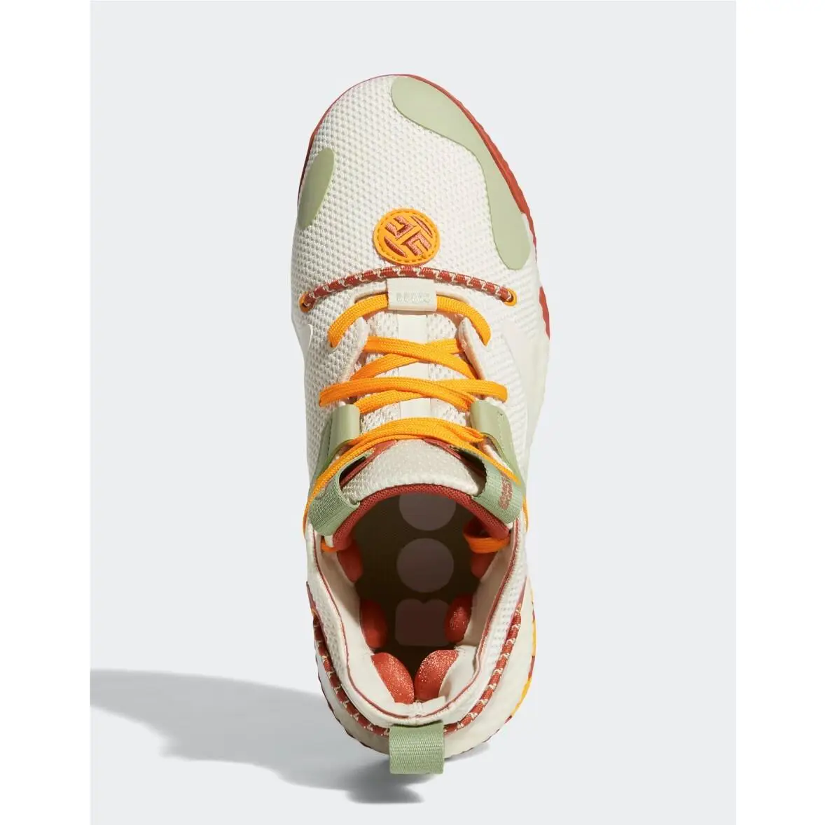 Adidas shoes - adidas Harden Vol. 6 - Harden - GW9030 - Wonder White/Magic Lime/Altered Amber 3