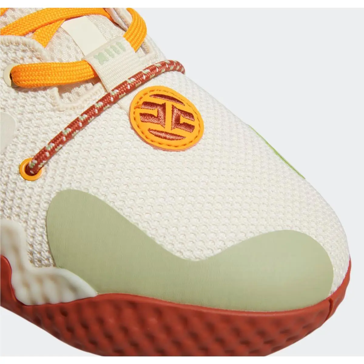 Adidas shoes - adidas Harden Vol. 6 - Harden - GW9030 - Wonder White/Magic Lime/Altered Amber 13
