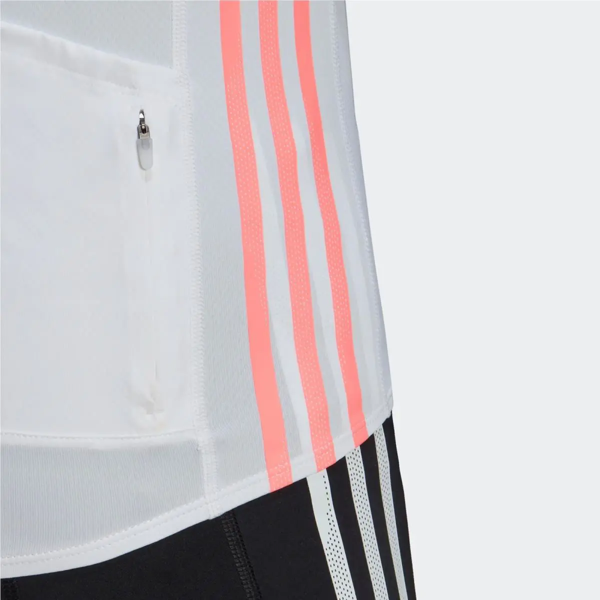 Adidas clothing - White/Acid Red 2