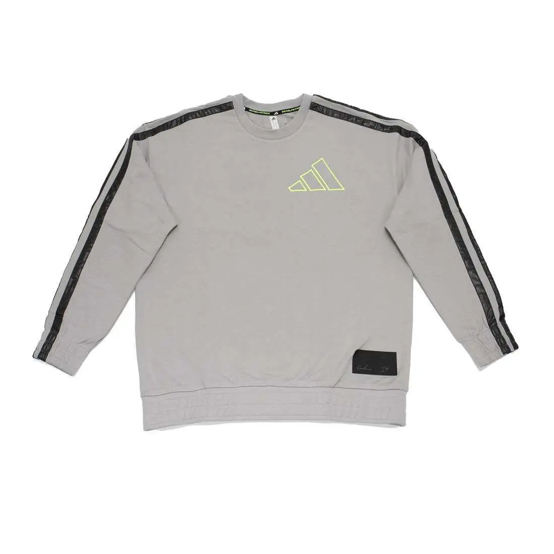 Adidas Daniel Patrick x James Harden Grey Sweatshirt French Terry Crew