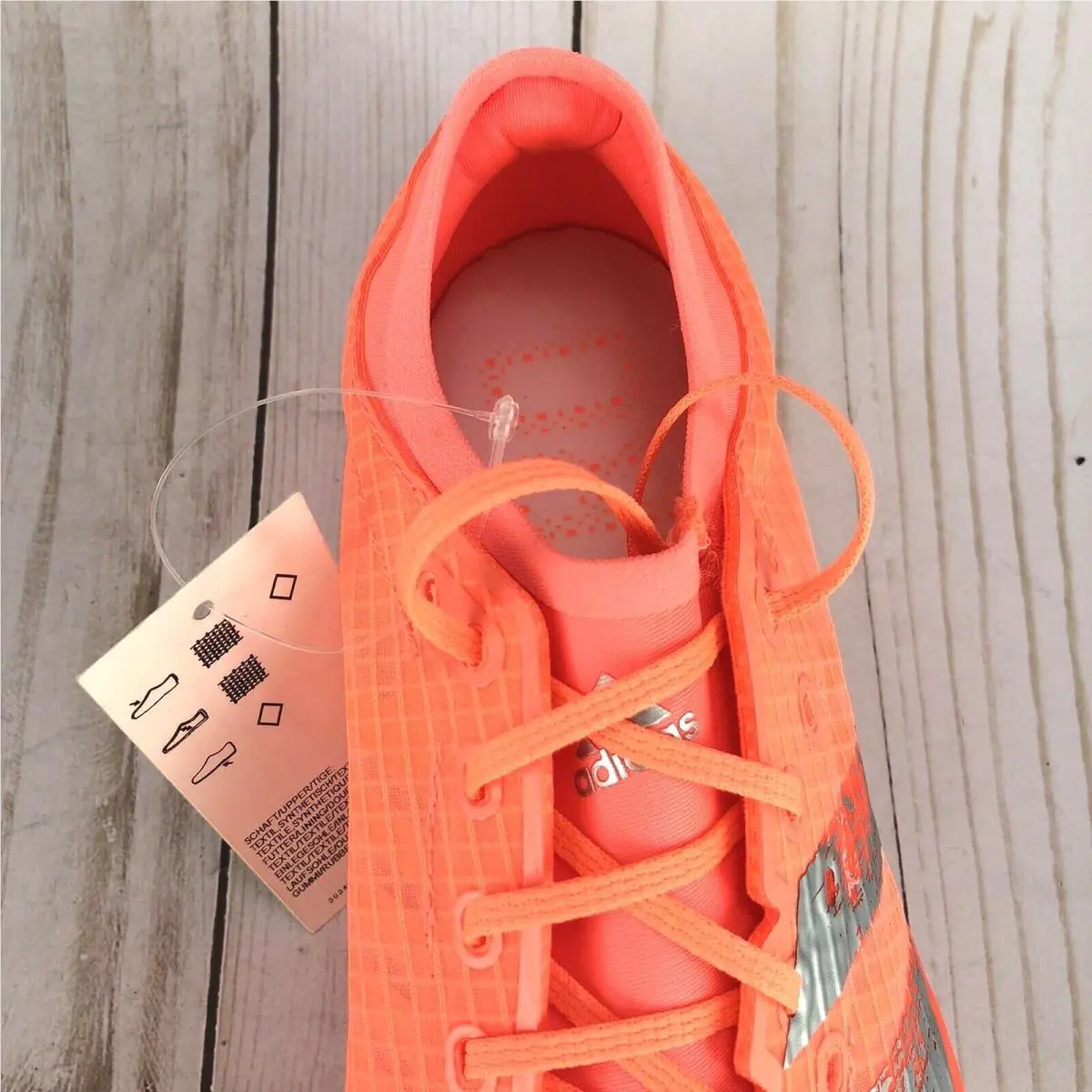 Adidas shoes - Adidas Adizero Ambition - Adizero Ambition - EE4606 - Orange 16