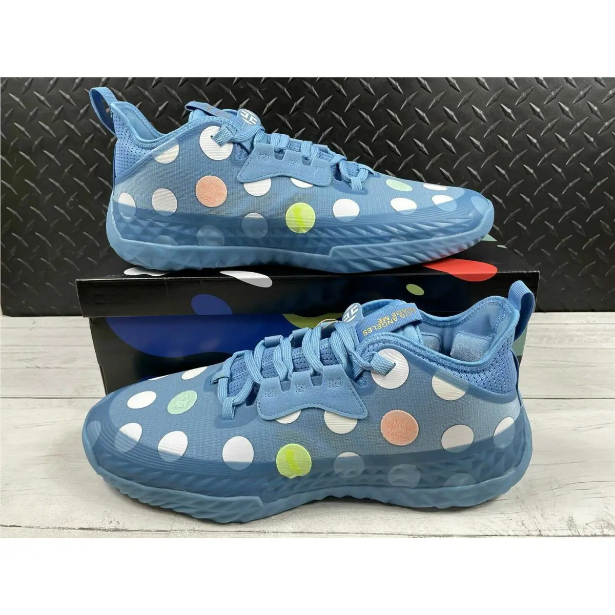 Adidas shoes - adidas Harden 5 Futurenatural Polka Dot - GX6146 - Blue 0