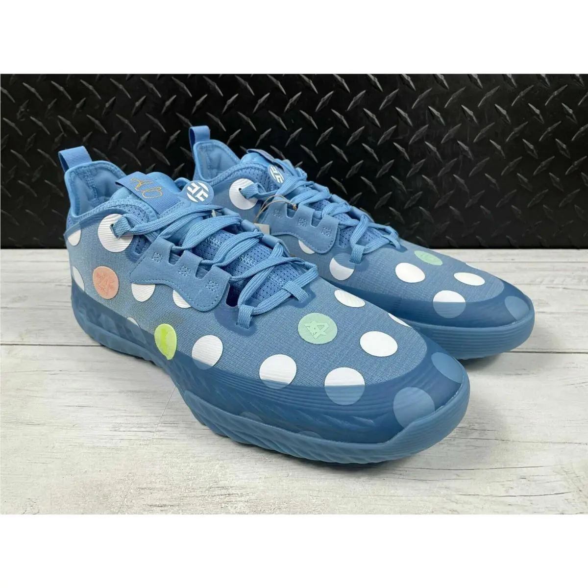 Adidas shoes - adidas Harden 5 Futurenatural Polka Dot - GX6146 - Blue 1