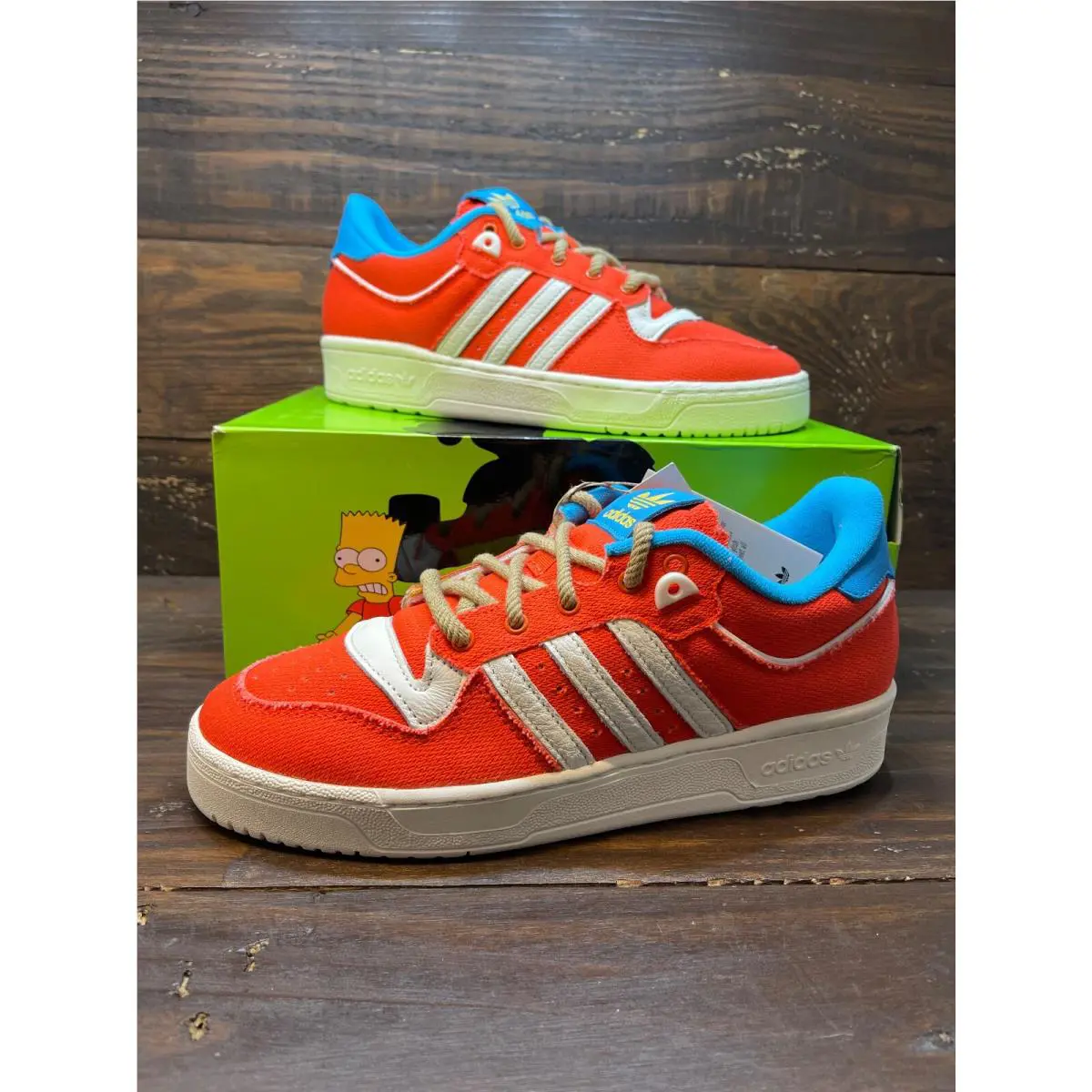 Adidas shoes - adidas Rivalry Low - Rivalry Low - IE7180 - Orange 18