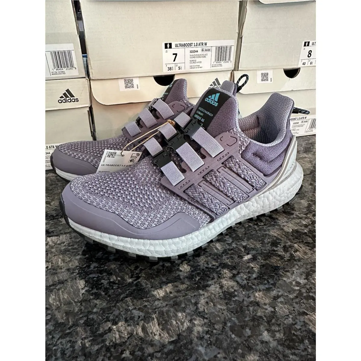 Adidas shoes - adidas UltraBoost 1.0 - UltraBoost - Adidas Womens Sneakers - Purple 0