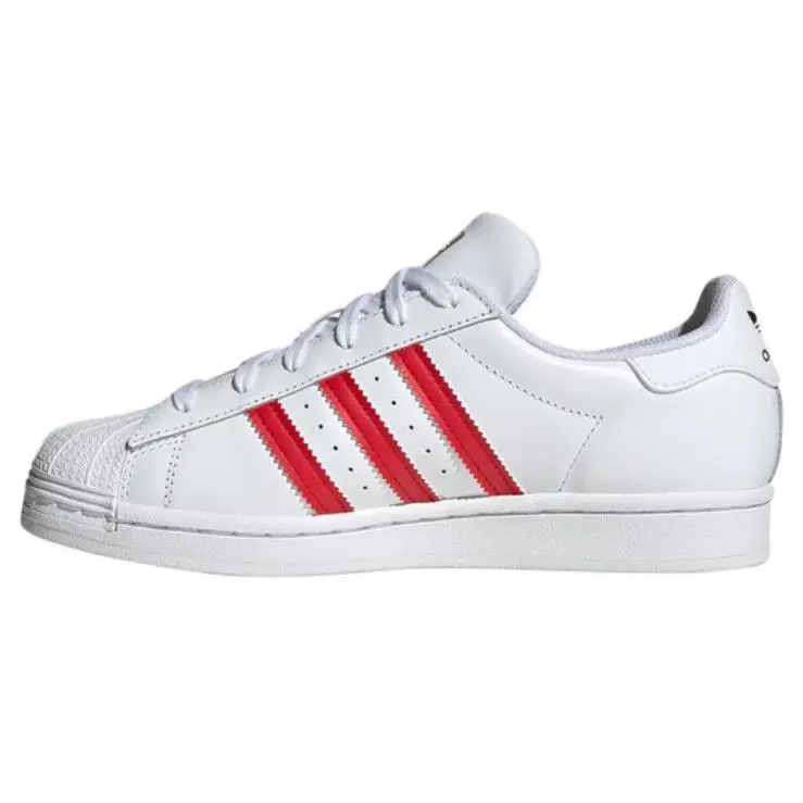 Adidas shoes - adidas Superstar - Superstar - HQ1903 - White/Betsca (Red)/Metallic Gold 6