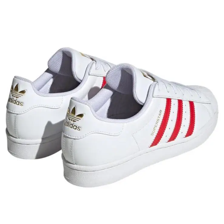 Adidas shoes - adidas Superstar - Superstar - HQ1903 - White/Betsca (Red)/Metallic Gold 7