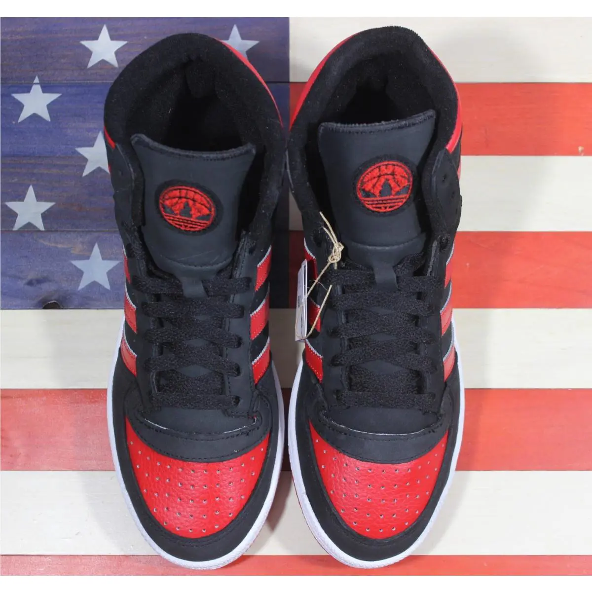Adidas shoes - adidas Superstar - Superstar - FZ6024 - Red, Manufacturer: Core-Black/Scarlet/White 10