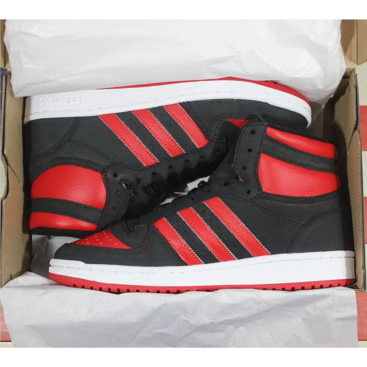 Adidas shoes - adidas Superstar - Superstar - FZ6024 - Red, Manufacturer: Core-Black/Scarlet/White 16