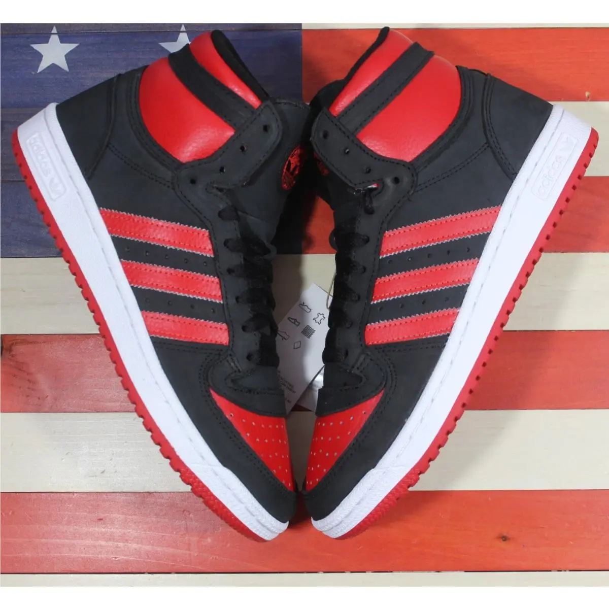 Adidas shoes - adidas Superstar - Superstar - FZ6024 - Red, Manufacturer: Core-Black/Scarlet/White 19