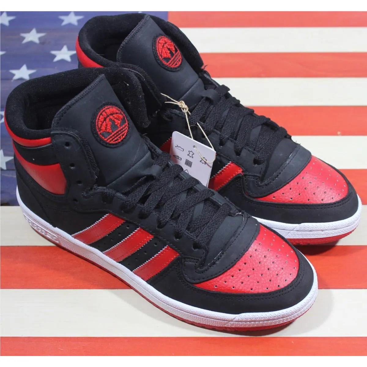 Adidas shoes - adidas Superstar - Superstar - FZ6024 - Red, Manufacturer: Core-Black/Scarlet/White 9