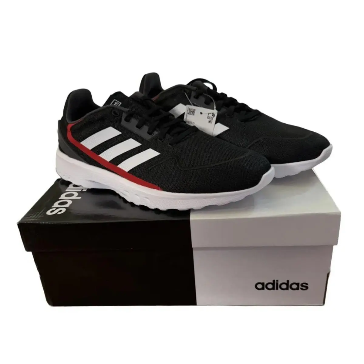 Nebzed Mens Black Running Sneaker by Adidas