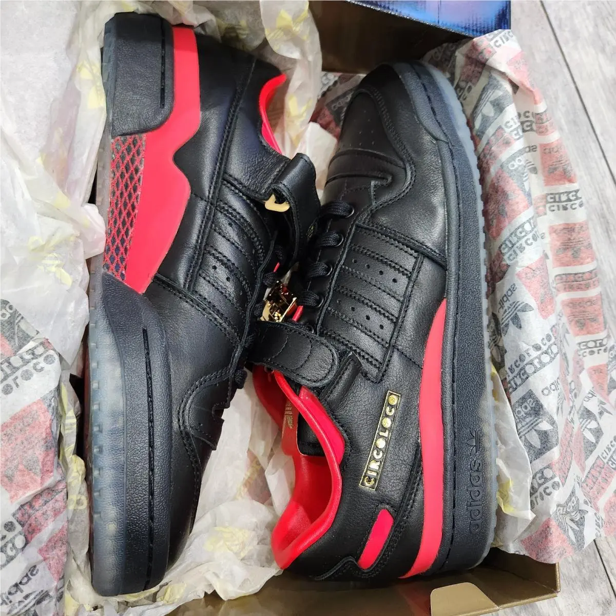 Adidas Circoloco Forum Low Shoe Sneaker HQ3618 Black Mens Size 10.5