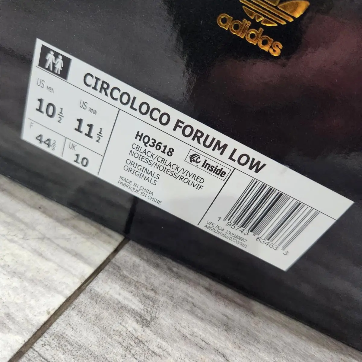 Adidas shoes - adidas Forum Low - Forum Low - HQ3618 - Black 6
