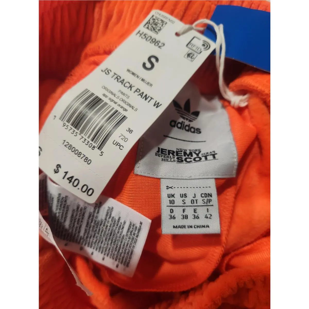 Adidas clothing - H50962 - H50962 - Orange (UPC: 0195735733238) 0