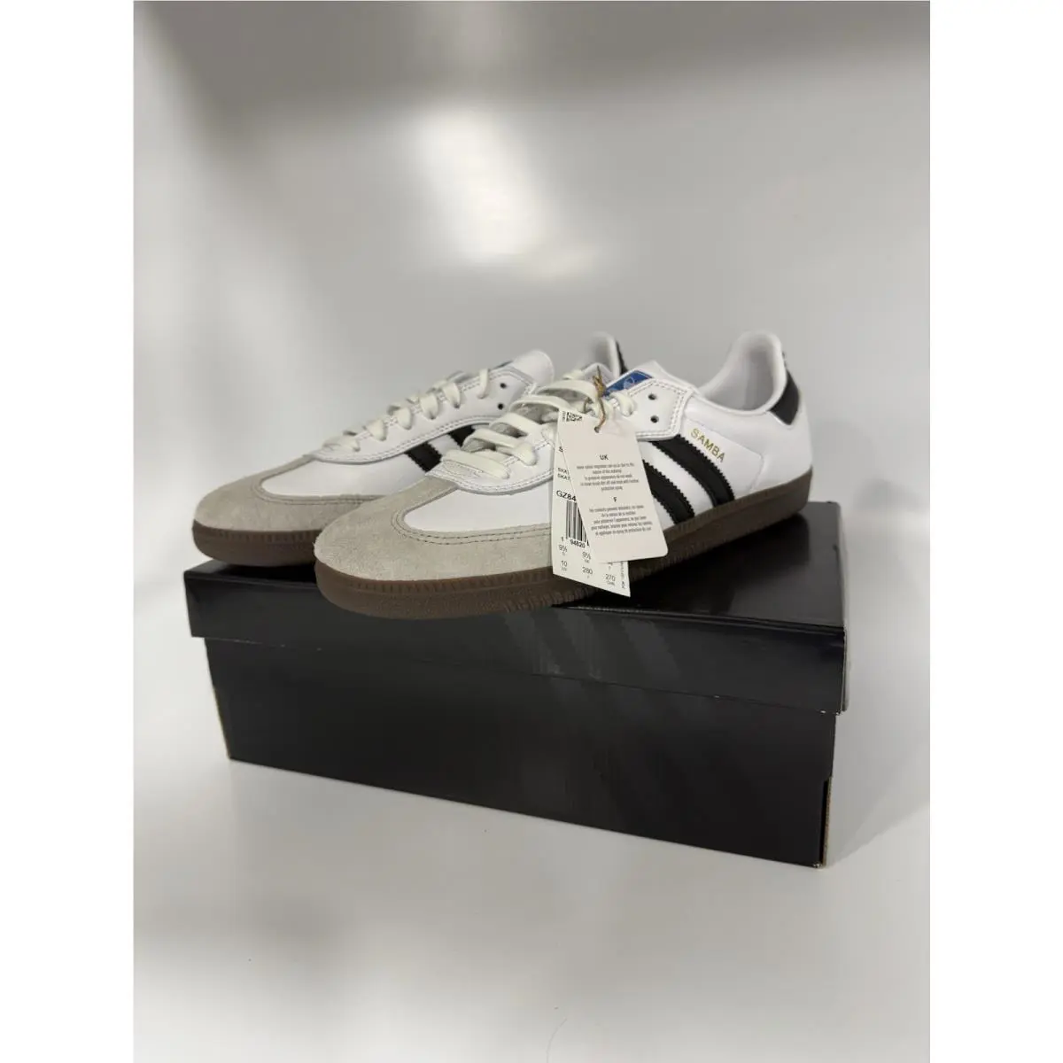 Adidas shoes - adidas Samba OG - Samba - GZ8477 - White/Black 2