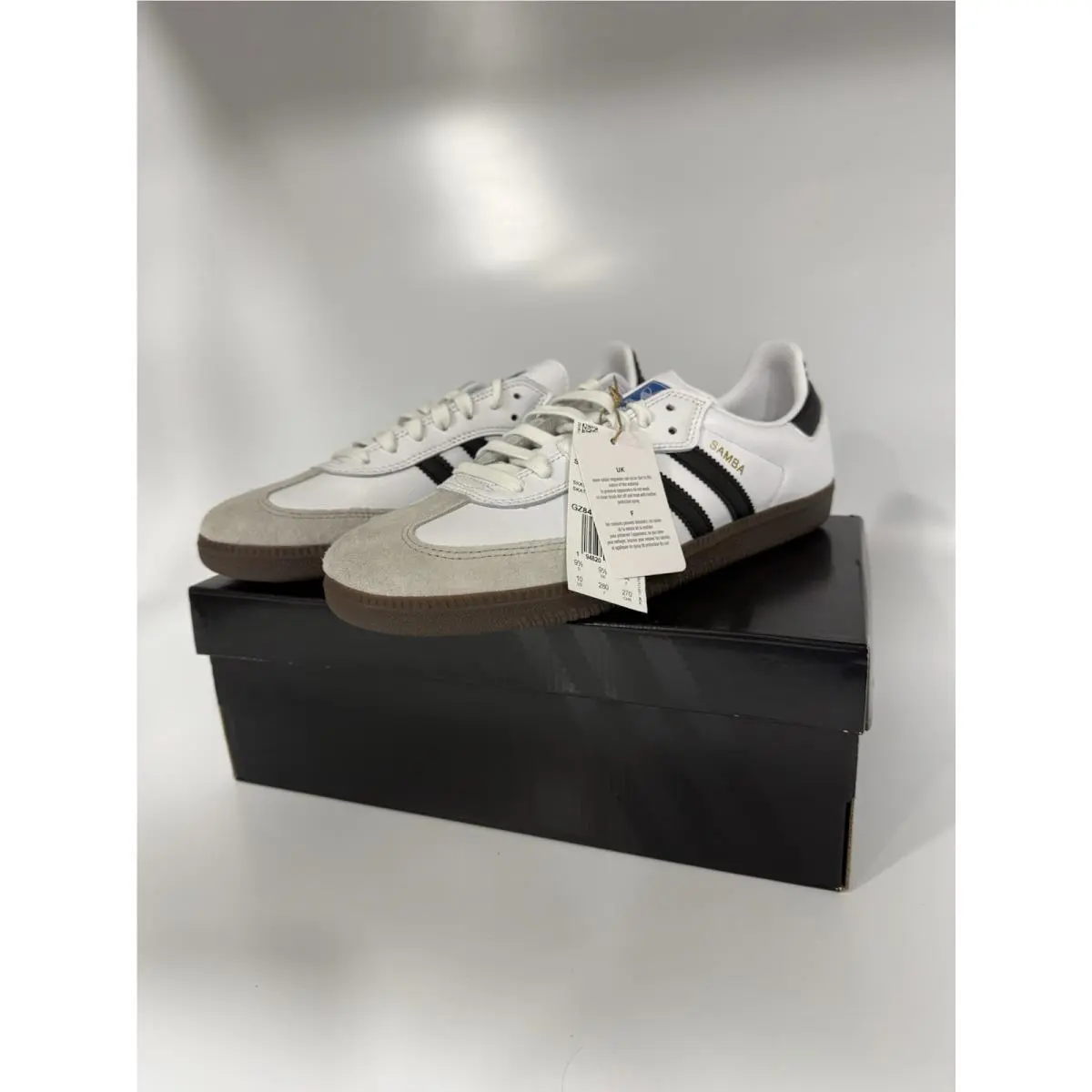 Adidas shoes - adidas Samba OG - Samba - GZ8477 - White/Black 2