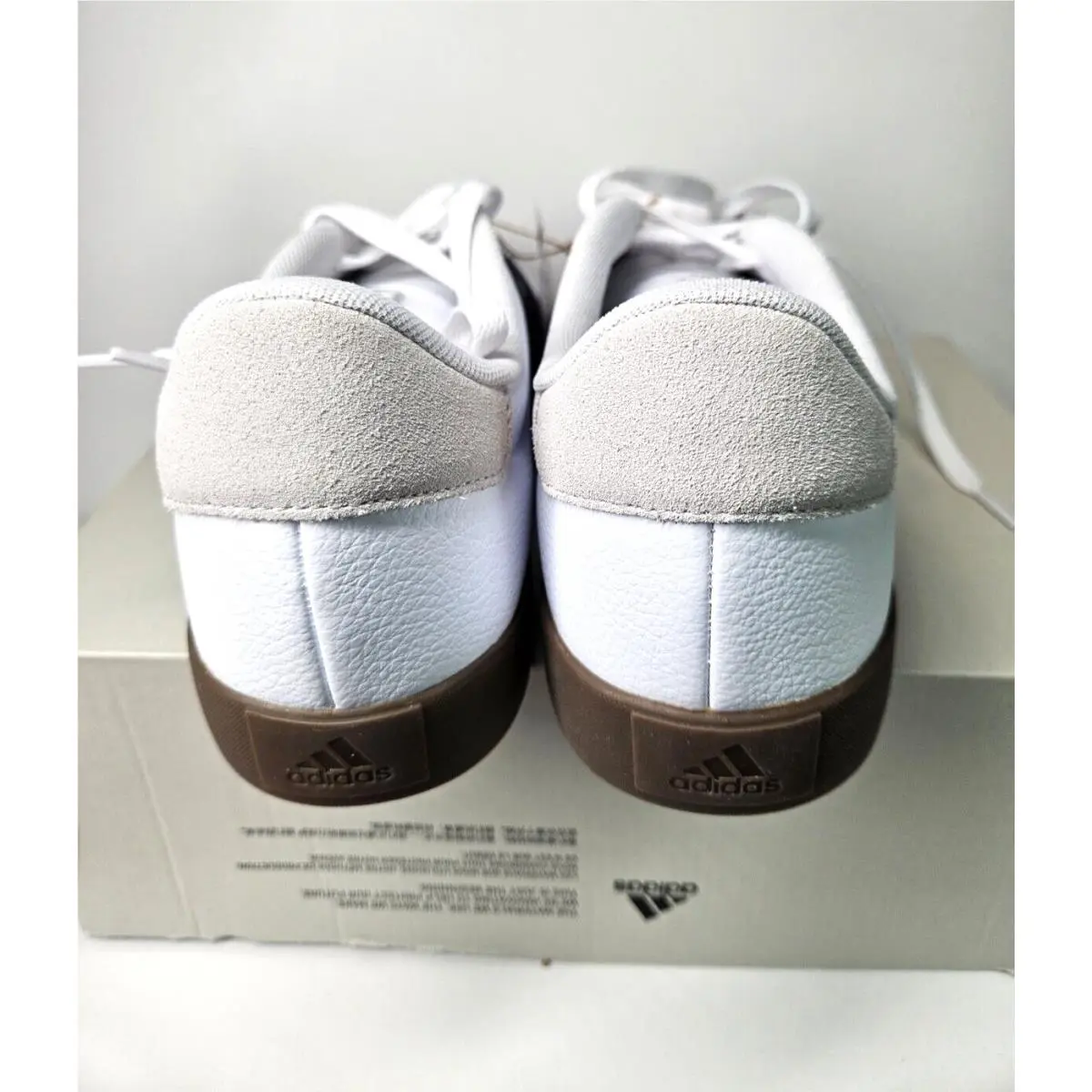 Adidas shoes - adidas VL Court 3.0 - Court - ID6285 - White/Black/Gum (UPC: 196474618459) 8