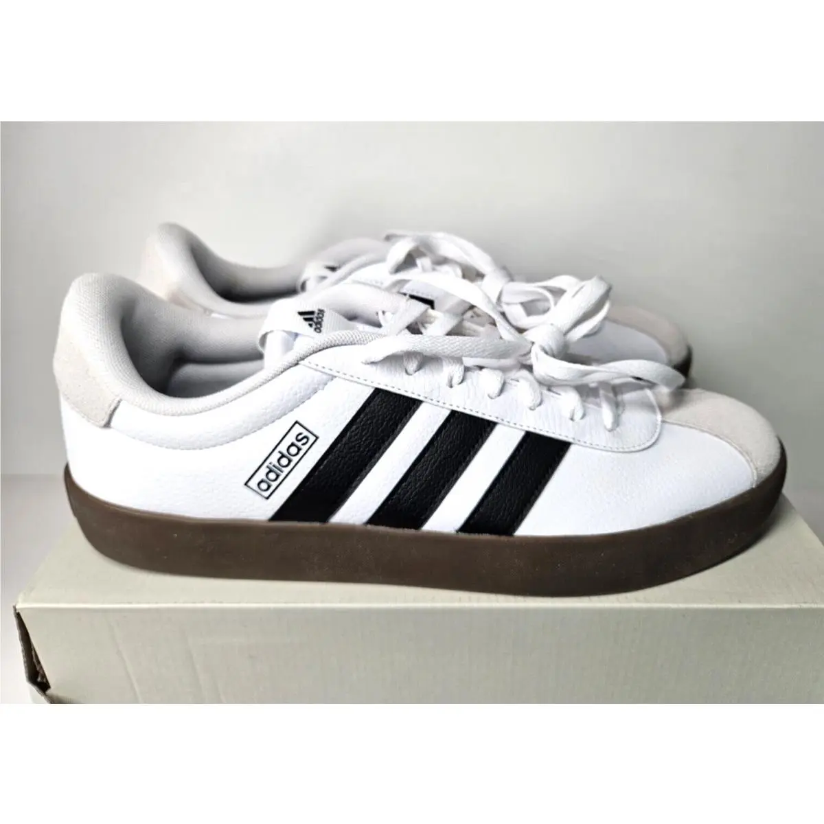 Adidas shoes - adidas VL Court 3.0 - Court - ID6285 - White/Black/Gum (UPC: 196474618459) 1