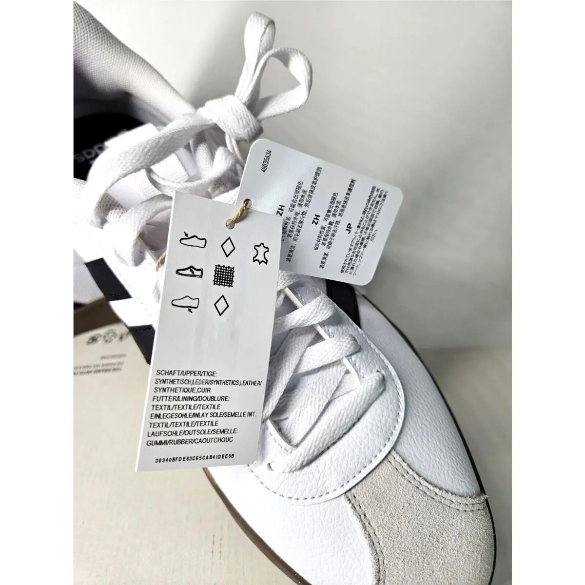 Adidas shoes - adidas VL Court 3.0 - Court - ID6285 - White/Black/Gum (UPC: 196474618459) 4