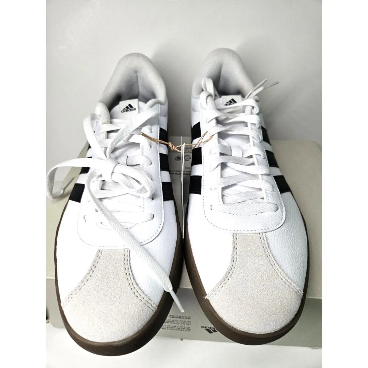 Adidas shoes - adidas VL Court 3.0 - Court - ID6285 - White/Black/Gum (UPC: 196474618459) 7