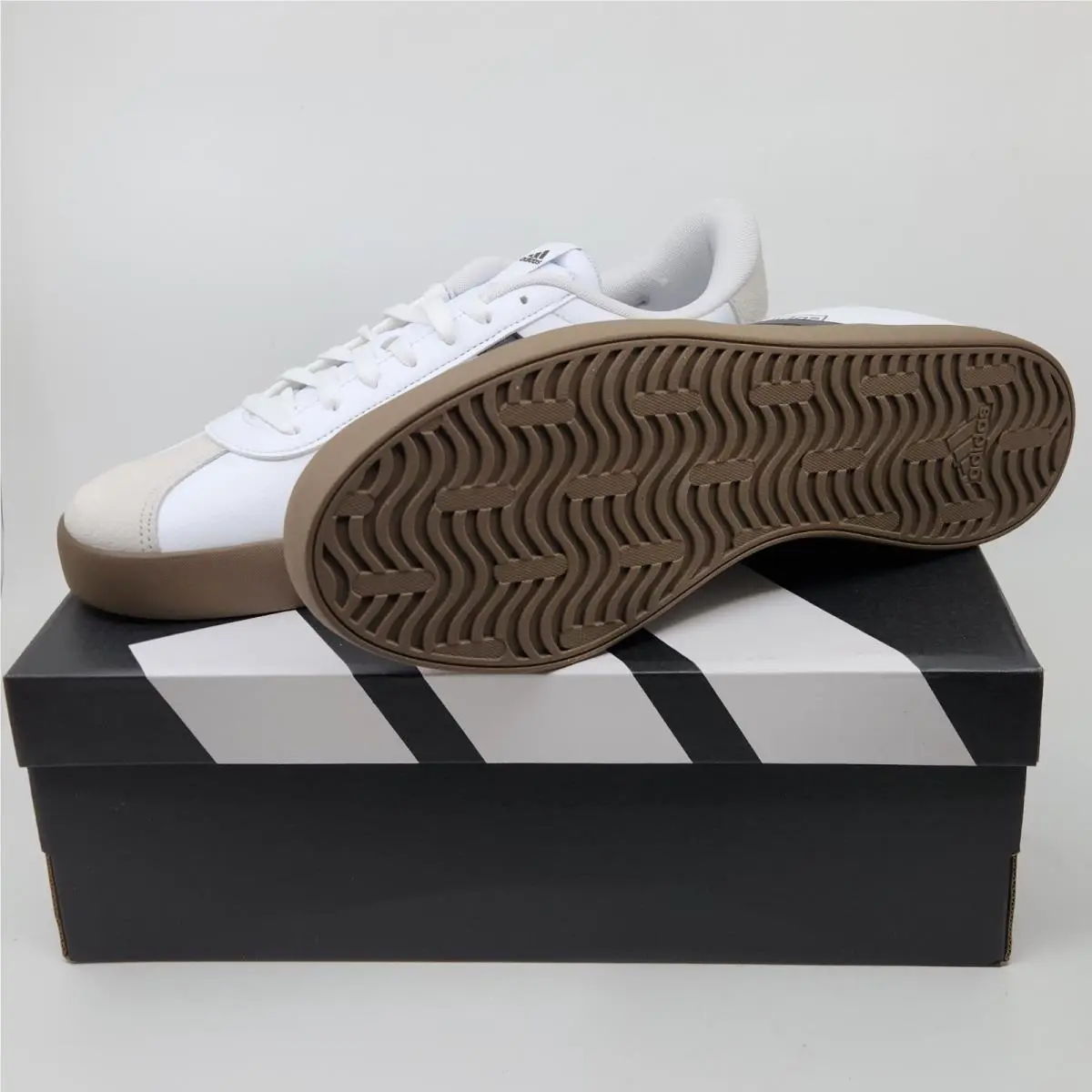 Adidas shoes - adidas VL Court 3.0 - Court - ID6285 - White/Black/Gum (UPC: 196474618459) 2