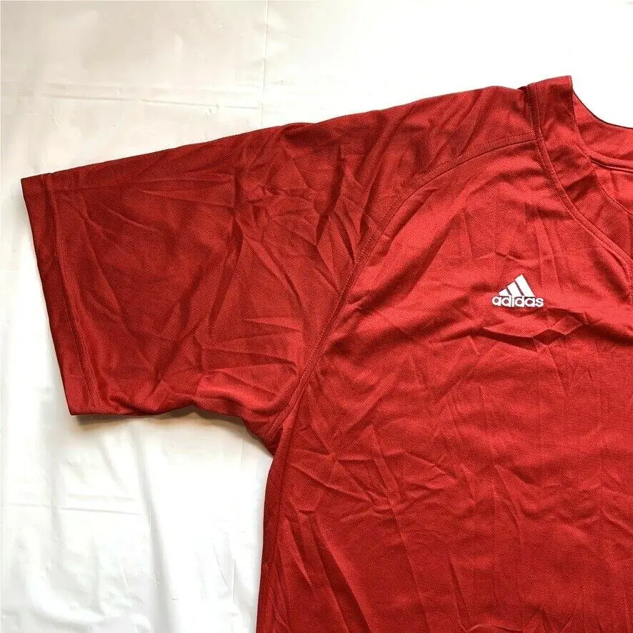 Adidas clothing - adidas ClimaLite Baseball Jersey - ClimaLite Baseball Jersey - Red 5