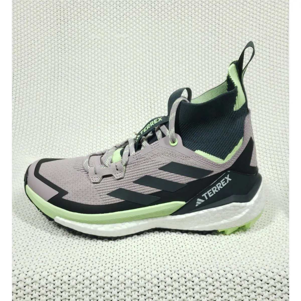 Adidas shoes - adidas TERREX Free Hiker - TERREX Free Hiker - Preloved Fig / Carbon / Green Spark 3