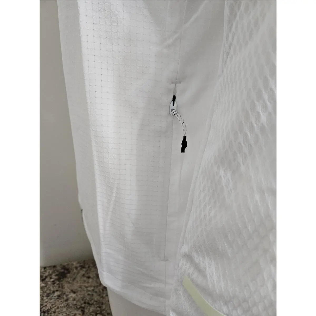 Adidas clothing - Adidas X-City Reflect at Night Running Jacket - HM8448 - White (UPC: 196460662855) 4