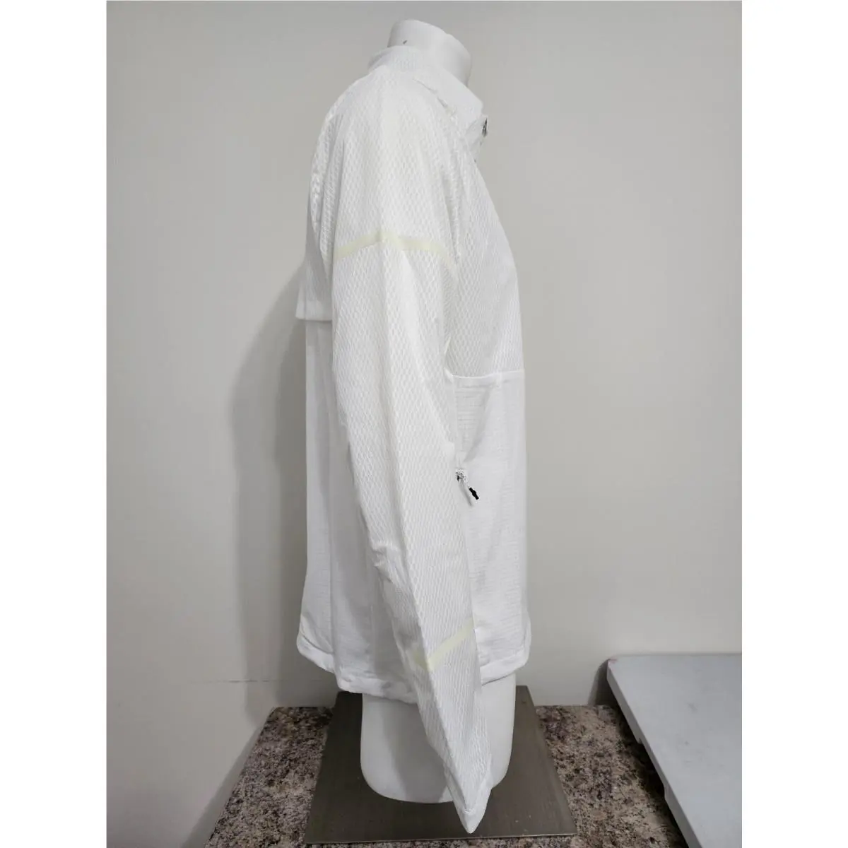 Adidas clothing - Adidas X-City Reflect at Night Running Jacket - HM8448 - White (UPC: 196460662855) 5