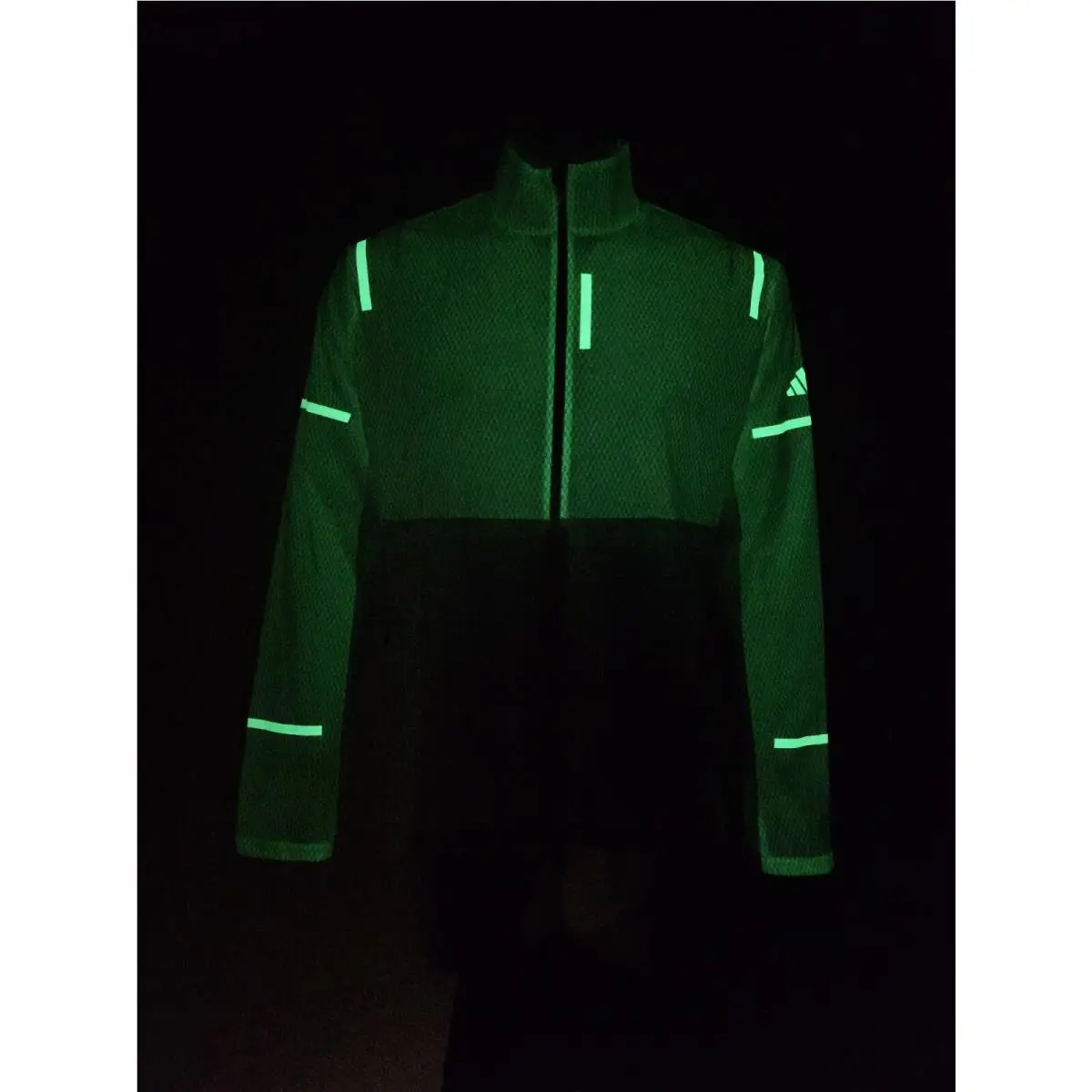 Adidas clothing - Adidas X-City Reflect at Night Running Jacket - HM8448 - White (UPC: 196460662855) 7