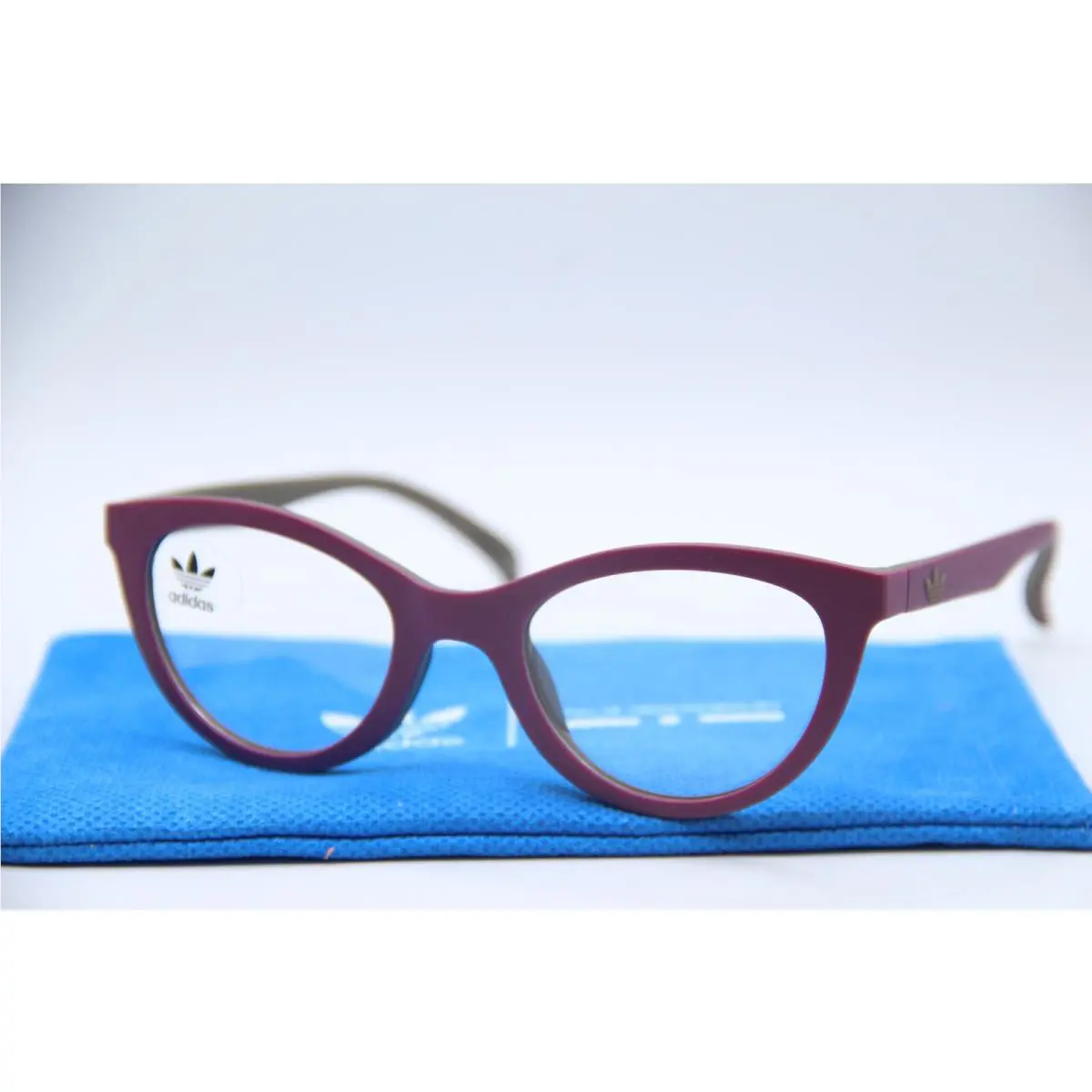 Adidas AOR014O.019.040 Matte Purple Brn Eyeglasses W/case 49-21