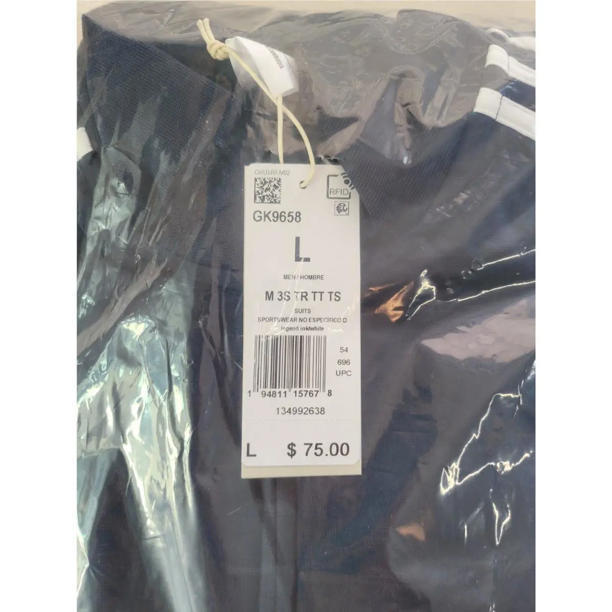 Adidas clothing - Blue (UPC: 194811154004) 2