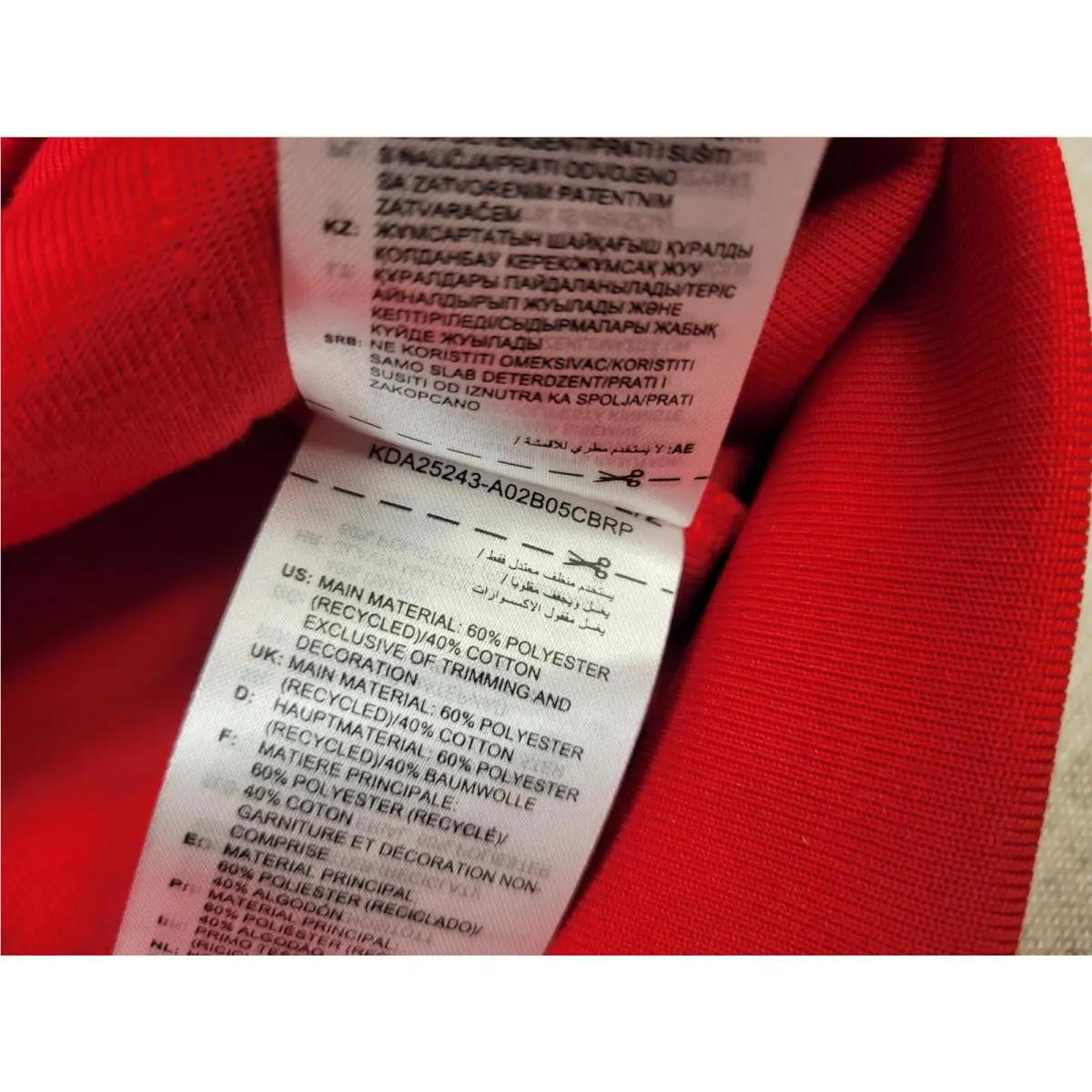 Adidas clothing - Adidas Superstar Trefoil Monogram Track Jacket - IJ5689 - Red 9