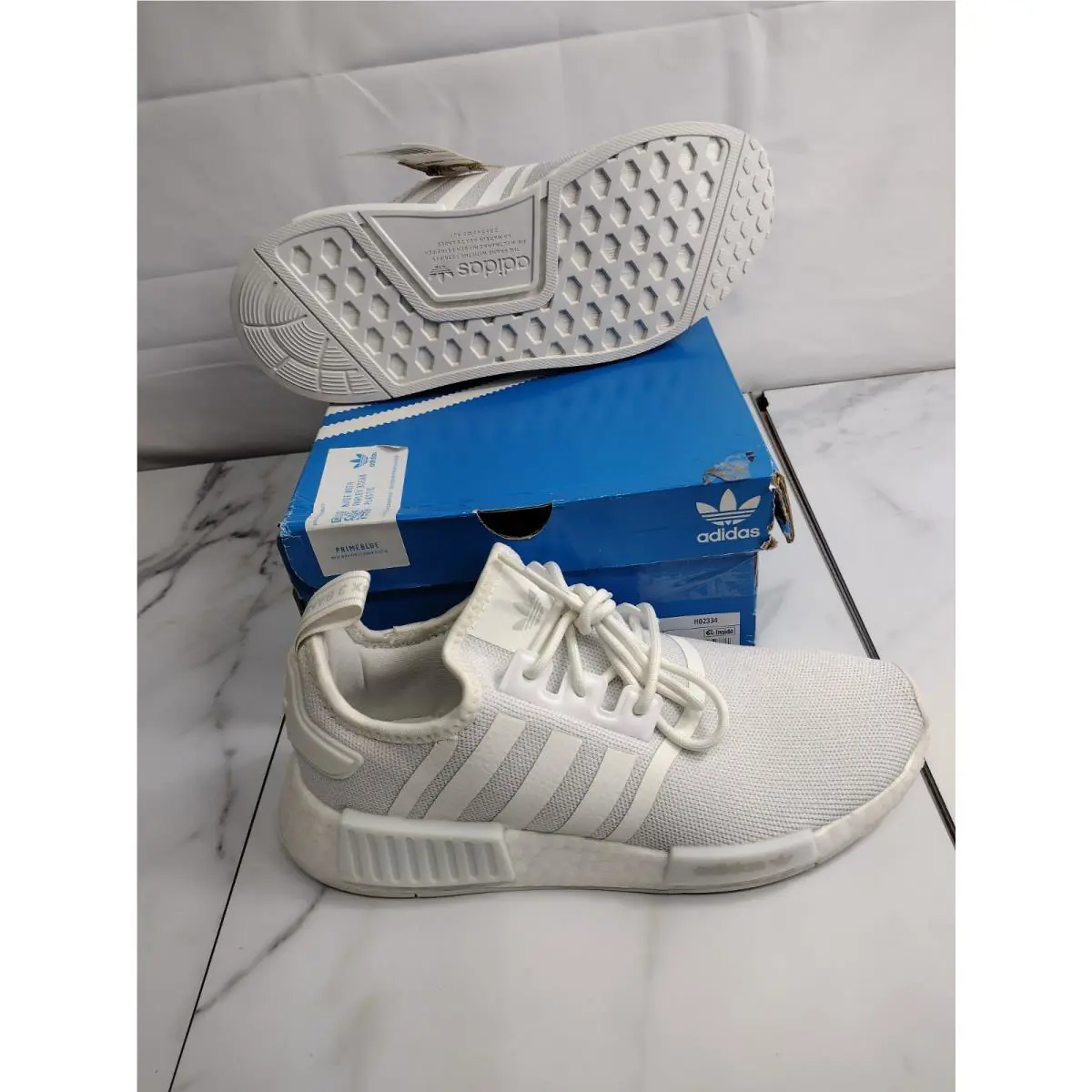 Adidas shoes - adidas NMD R1 - NMD - HO3334 - White 3