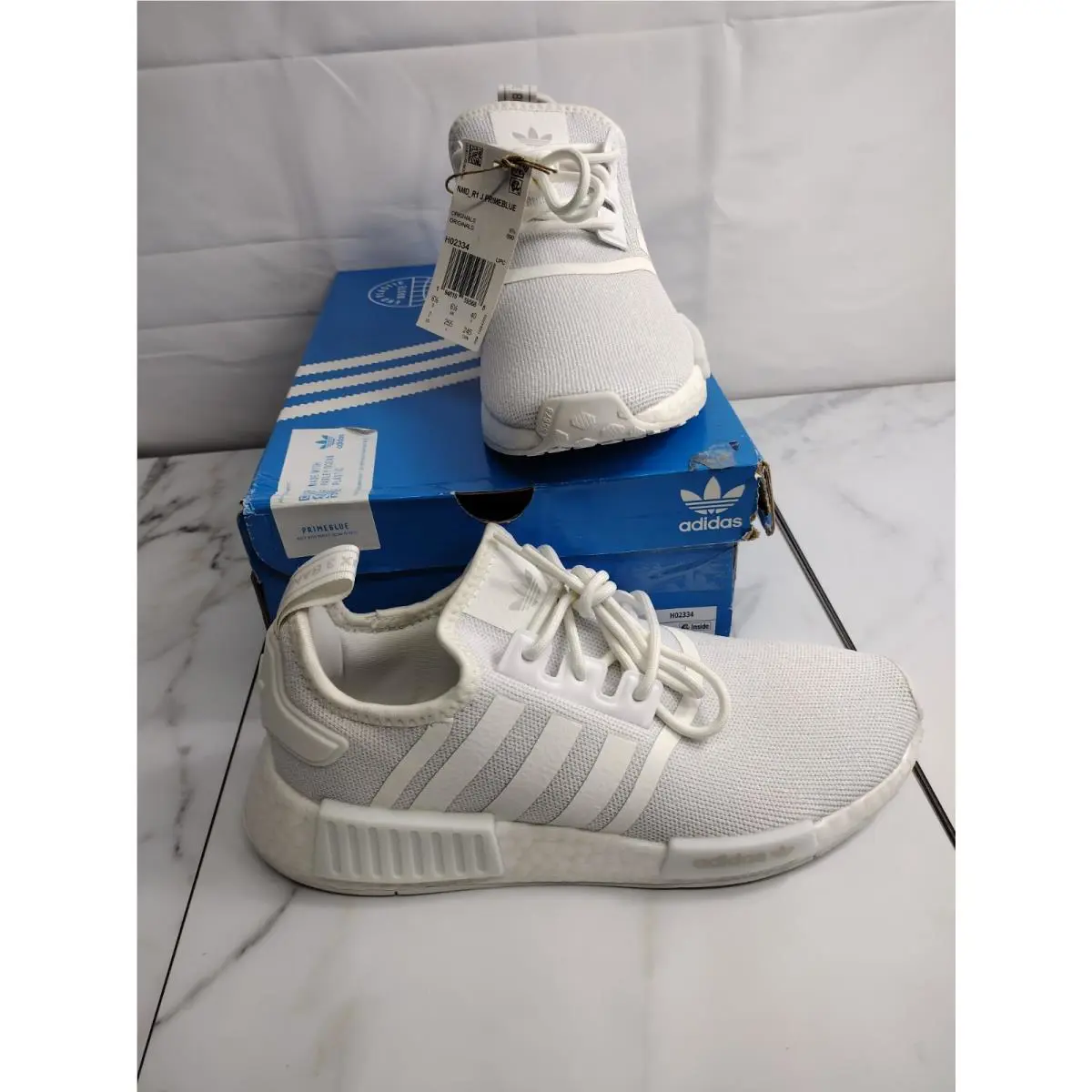 Adidas shoes - adidas NMD R1 - NMD - HO3334 - White 5