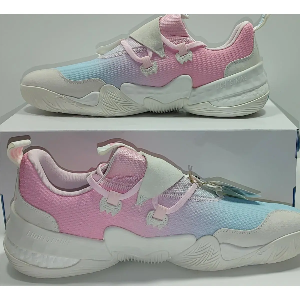 Adidas shoes - adidas Trae Young 1 - Trae Young - H68998 - Pink 4