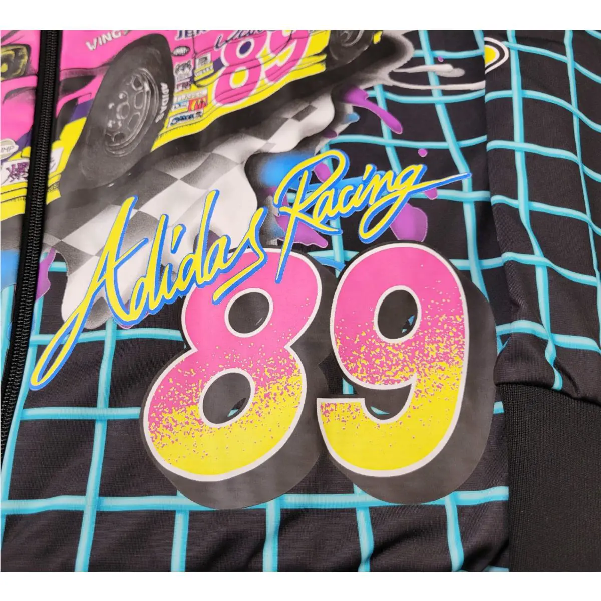 Adidas clothing - Adidas Jeremy Scott Rally - Jeremy Scott Rally - HG6509 - Black Blue 2