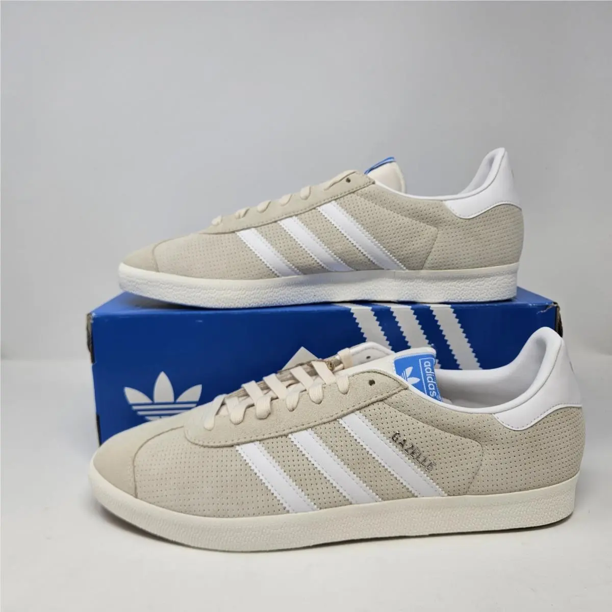Men`s Adidas Originals Gazelle `wonder White` / IF3817 / Size 13