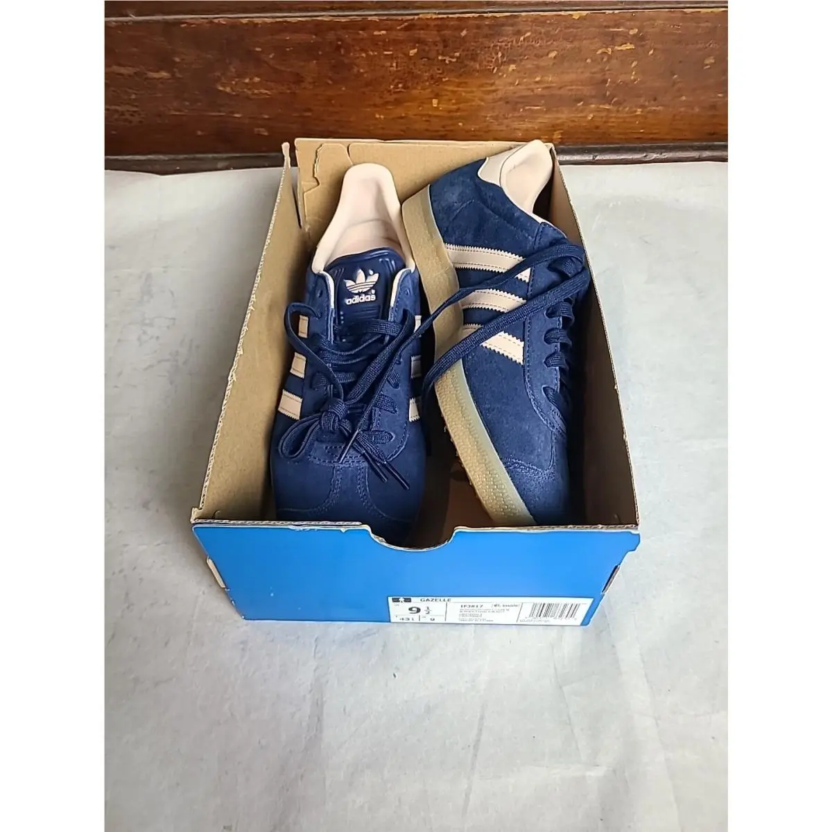 Adidas shoes - adidas Gazelle - Gazelle - IF3817 - Blue (UPC: 6569331635304) 9