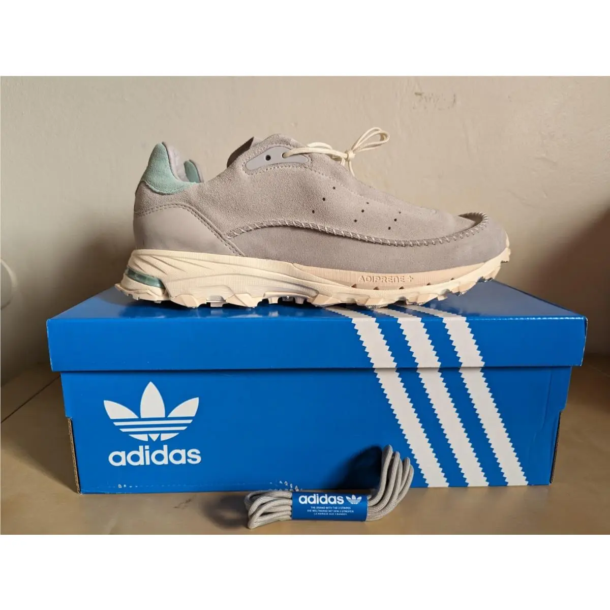 Adidas Mocaturf Adventure Clear Granite Shoes HR1529 Men`s Size 11 Sneakers