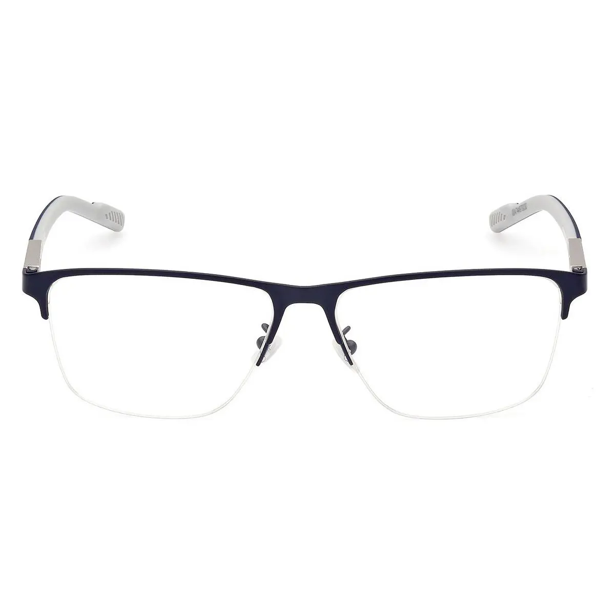 Adidas SP5048 Eyeglasses Men Matte Blue Square 57mm