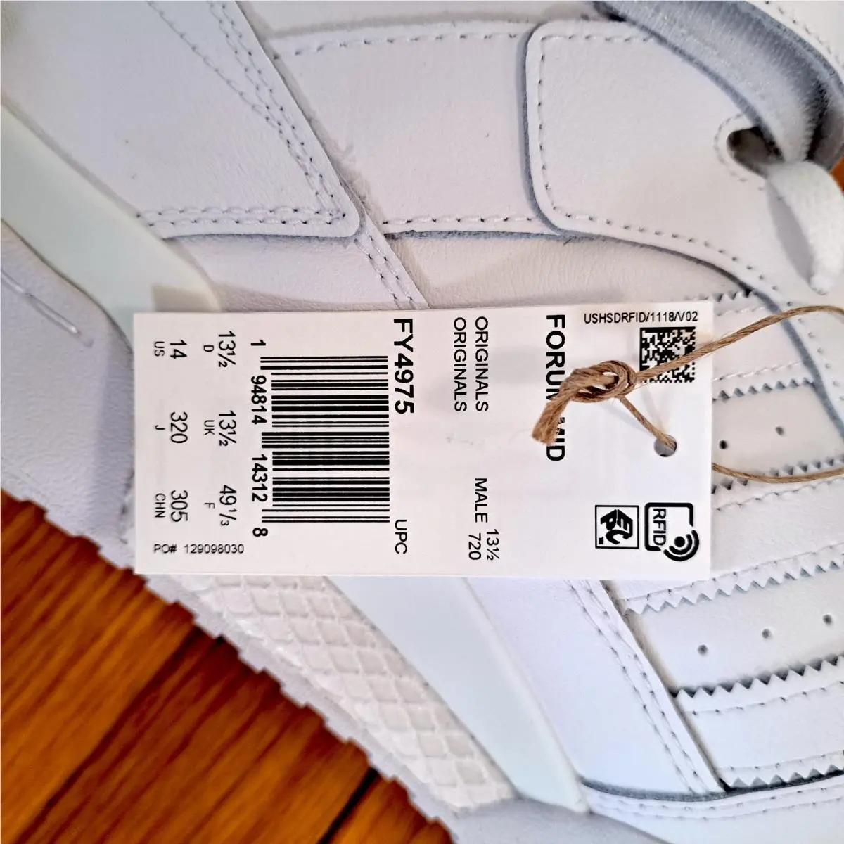 Adidas shoes - adidas Forum Mid - Forum Mid - FY4975 - White 16