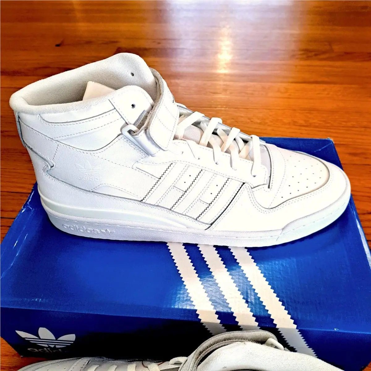 Adidas shoes - adidas Forum Mid - Forum Mid - FY4975 - White 5