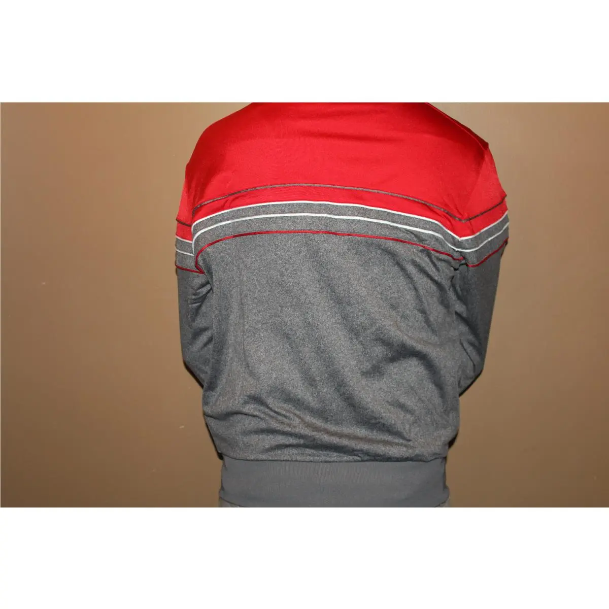 Adidas clothing - IRON HEATHER/SCARLET/WHITE 2