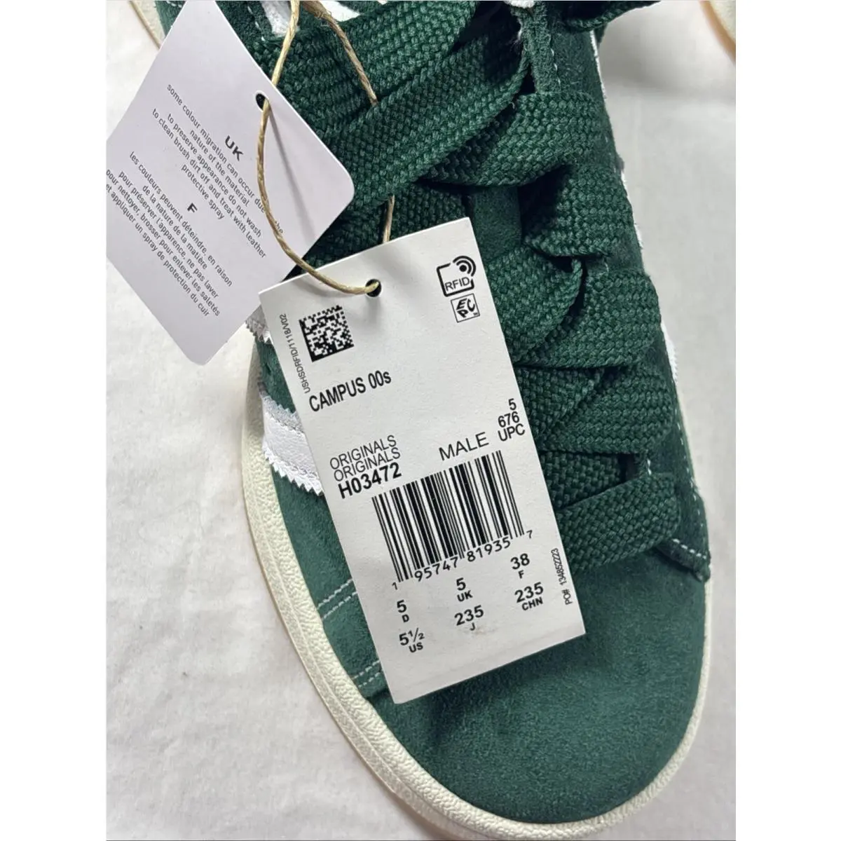 Adidas shoes - adidas Campus - Campus - H03472 - Green (UPC: 0195747819357) 4