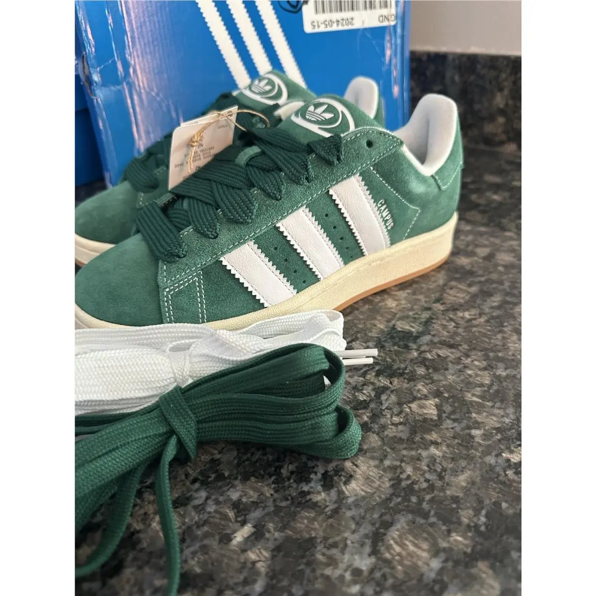 Adidas shoes - adidas Campus - Campus - H03472 - Green 0